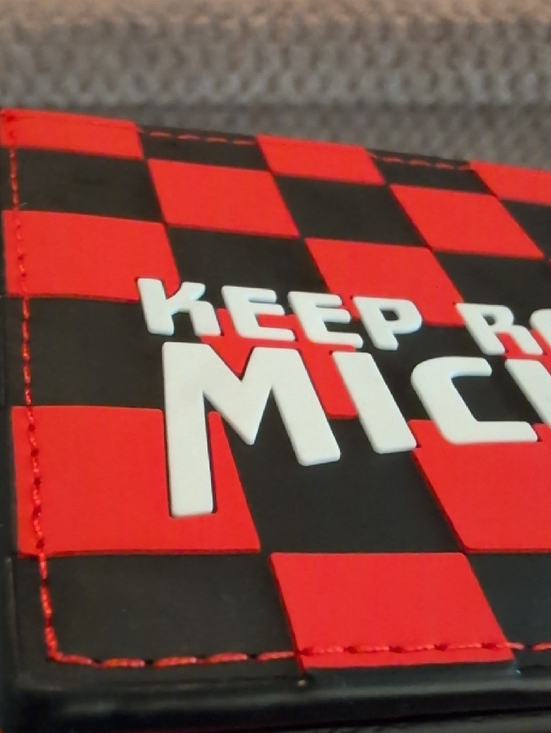 Buckle-Down Red & Black Checker Mickey Wallet - Picture 6 of 8